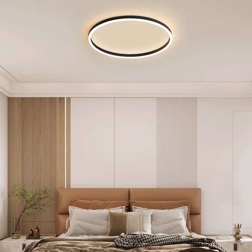 Modern Ring Flush Mount Ceiling Light